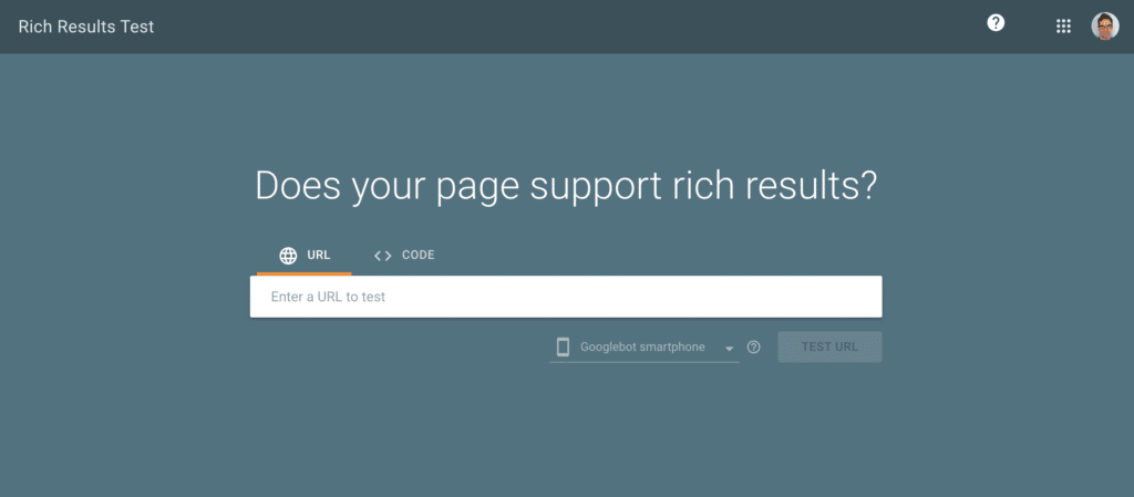 Test your structured data for jobs with the Rich Results Test from Google